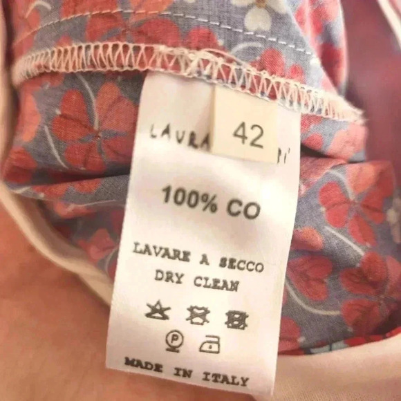 EUC Laura Strambi Day Dress, Size EU 42 or US 10 - Picture 6 of 14